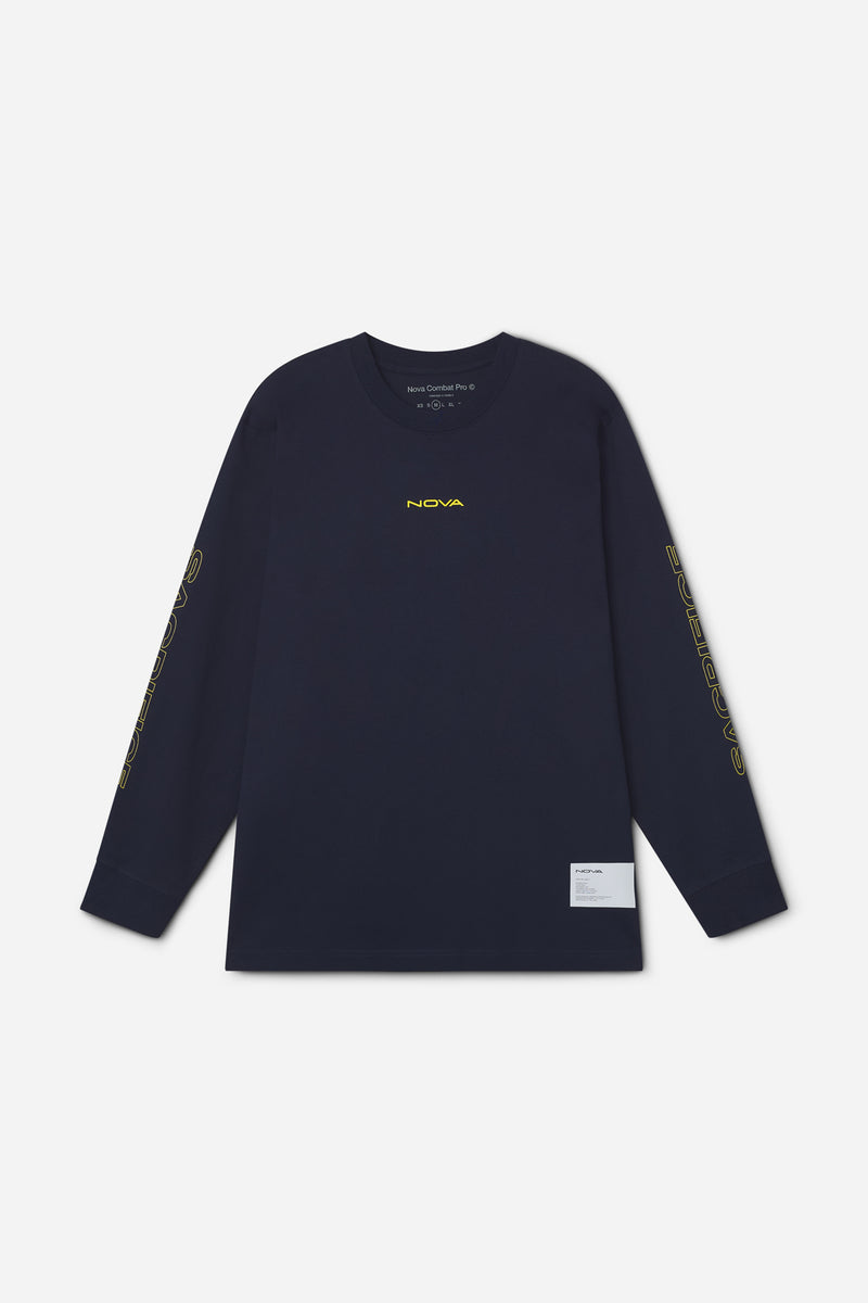 Long Sleeve Sacrifice Navy Blue