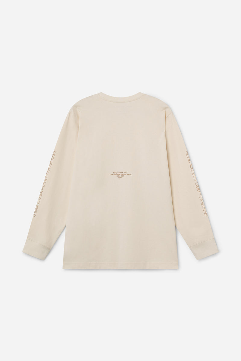 Long Sleeve Sacrifice Beige