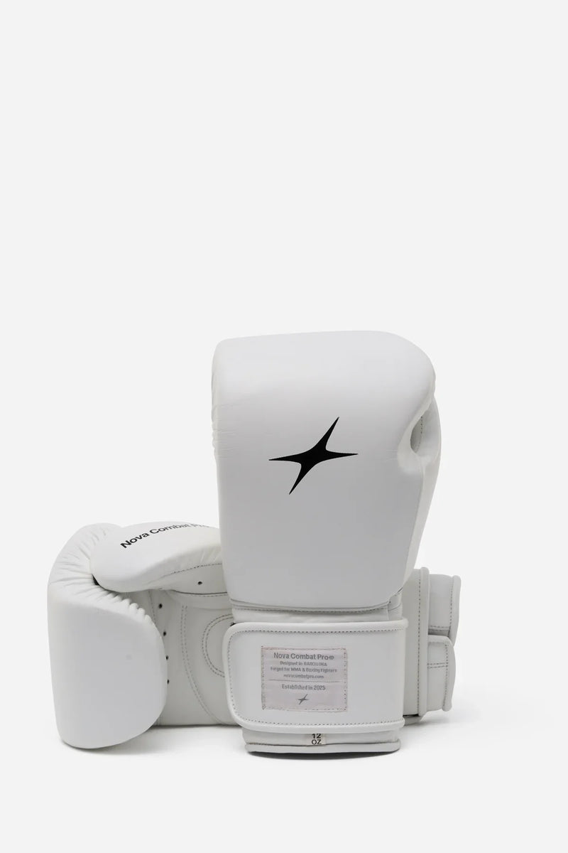 Guantes + Vendas White Edition