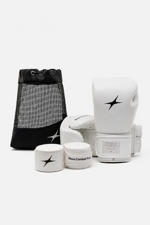 Guantes + Vendas White Edition