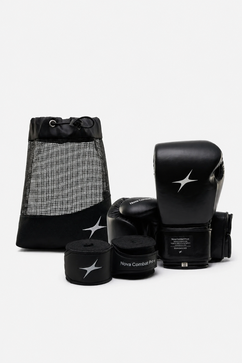Guantes + Vendas Black Edition